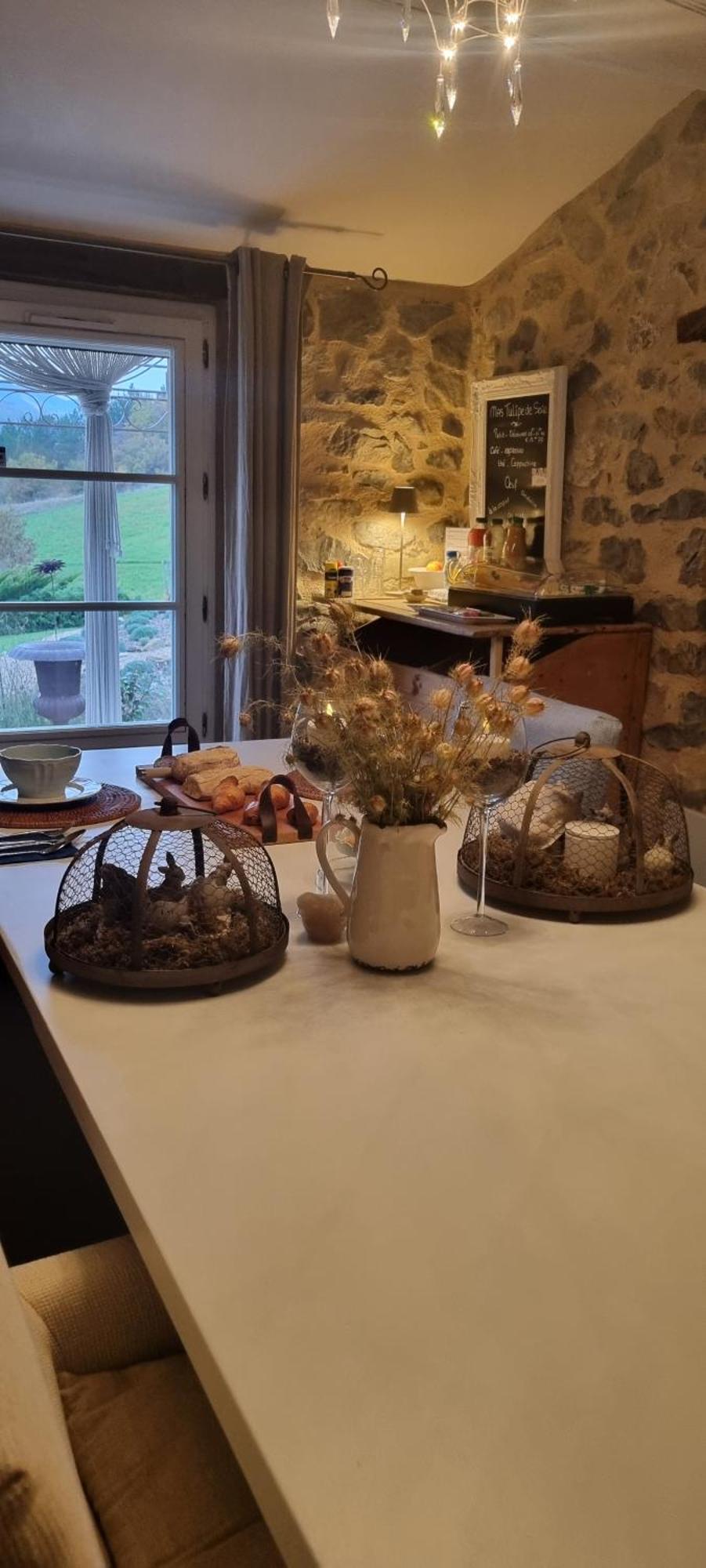 Mas Tulipe De Soie Bed & Breakfast Bevons Екстериор снимка